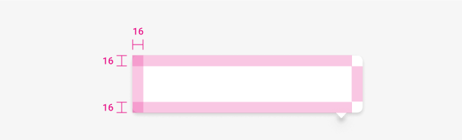 Pagination popover padding Pagination popover padding