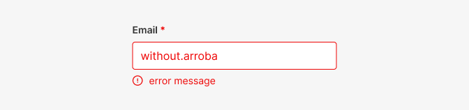 example of Error (inline messages) example of Error (inline messages)