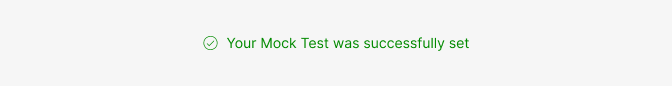 inline message success example inline message success example