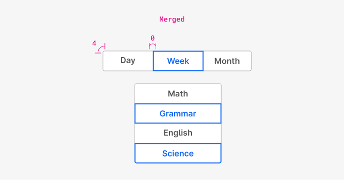 toggle group structure
